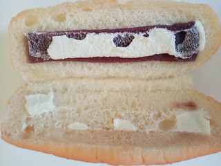 「第一パン コッペパン紅芋＆ホイップ」のクチコミ画像 by レビュアーさん