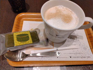 「nana’s green tea カフェラテ HOT M」のクチコミ画像 by ぴのこっここさん