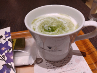 「nana’s green tea 抹茶ラテ HOT M」のクチコミ画像 by ぴのこっここさん