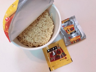 辛ラーメン 焼きそば チーズ