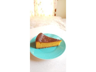 スターバックス パンプキンのバスクチーズケーキ