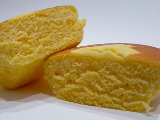 「ヤマザキ 北海道チーズ蒸しケーキ 紅はるか 袋1個」のクチコミ画像 by ばぶたろうさん
