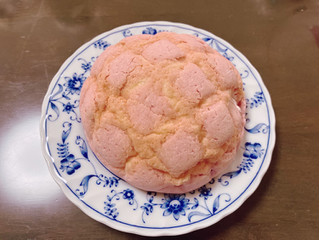 「Pasco ホイップメロンパン あまおう苺 袋1個」のクチコミ画像 by nagomi7さん