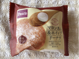 「Pasco マロンあん＆ホイップドーナツ 袋1個」のクチコミ画像 by nagomi7さん