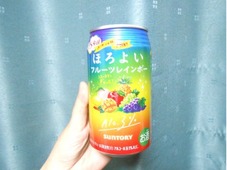 「サントリー ほろよい フルーツレインボー 缶350ml」のクチコミ画像 by tibihiromiさん
