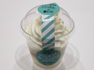 「ローソン Uchi Cafe’ × Milk MILK 白いティラミス 練乳仕立て」のクチコミ画像 by ばぶたろうさん