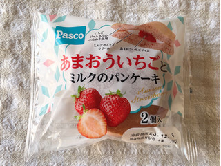 「Pasco あまおういちごとミルクのパンケーキ 袋2個」のクチコミ画像 by nagomi7さん