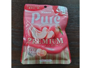 カンロ ピュレグミ プレミアム山梨産白桃 54g×72袋 ◇カンロ ピュレグミプレミアム山梨産白桃 54g