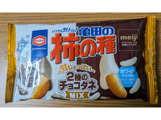 柿チョコページ② Amazon.co.jp: 亀田製菓 ミルクチョコ × 塩アーモンド 4袋詰 73g