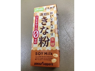 「ソヤファーム おいしさスッキリ きな粉豆乳飲料 パック200ml」のクチコミ画像 by おうちーママさん