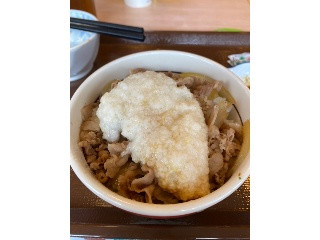 わさび山かけ牛丼弁当