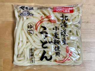 「姫太郎 北海道産小麦粉使用ゆでうどん 袋200g」のクチコミ画像 by 踊る埴輪さん