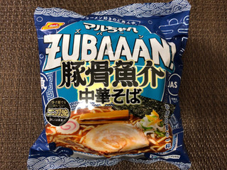「マルちゃん ZUBAAAN！ 豚骨魚介中華そば 袋3食」のクチコミ画像 by 食い辛抱挽回中さん