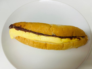 「デイリーヤマザキ ベストセレクション あんバターフランスパン」のクチコミ画像 by Memoさん