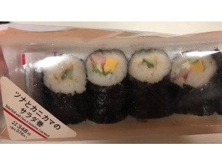 ローソン たっぷりツナとカニカマのサラダ巻