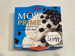 「森永 MOW PRIME クッキー＆クリーム カップ105ml」のクチコミ画像 by パン太郎さん