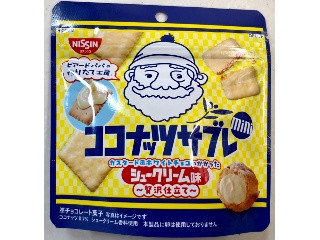 ココナッツサブレミニ カスタード風ホワイトチョコのかかったシュークリーム味 贅沢仕立て