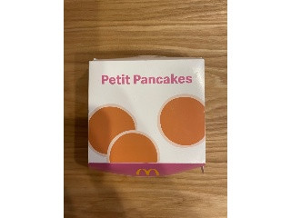 マクドナルド プチパンケーキ