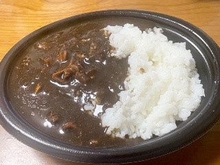 レンジでごちそう 牛すじ黒カレー