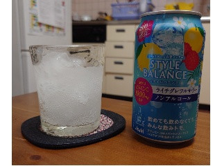 スタイルバランス ライチグレフルサワー ノンアルコール