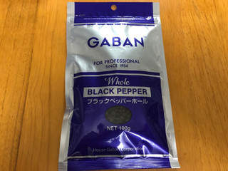 「GABAN ブラックペッパーホール 100g」のクチコミ画像 by 食い辛抱挽回中さん