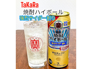 「タカラ 焼酎ハイボール 強烈サイダー割り 缶500ml」のクチコミ画像 by ビールが一番さん