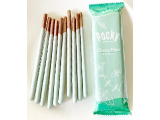 高評価】江崎グリコ チョコミントポッキーの感想・クチコミ