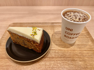 「UNI COFFEE ROASTERY キャロットケーキ」のクチコミ画像 by やにゃさん