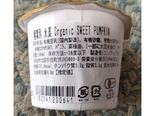 VEGAN オーガニック アイス かぼちゃ 北海道 有機くりりん