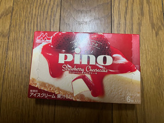 「森永 ピノ ストロベリーチーズケーキ 箱10ml×6」のクチコミ画像 by ねこねこりんさん