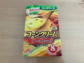 「クノール カップスープ コーンクリーム 箱17.6g×8」のクチコミ画像 by こつめかわうそさん