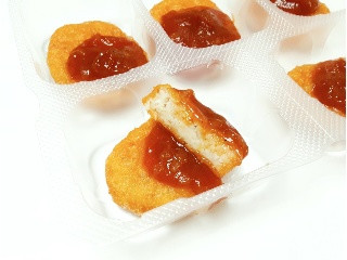 シーマルシェ チキンナゲットBBQソースがけ