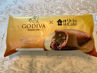 「ローソン Uchi Cafe’ × GODIVA ショコラクレープ」のクチコミ画像 by AuVieuxさん