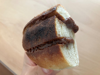 「AZU BAGEL シナモンきな粉ドッグ」のクチコミ画像 by こつめかわうそさん