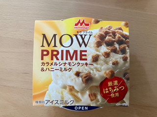 「森永 MOW PRIME カラメルシナモンクッキー＆ハニーミルク カップ105ml」のクチコミ画像 by こつめかわうそさん