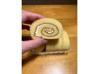 5つに切ったロールケーキ バニラ