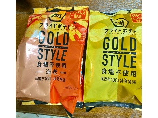 湖池屋プライドポテト GOLD STYLE 食塩不使用 海老