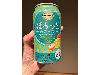 トップバリュ ベストプライス ほろっと ライチ＆グレープフルーツ