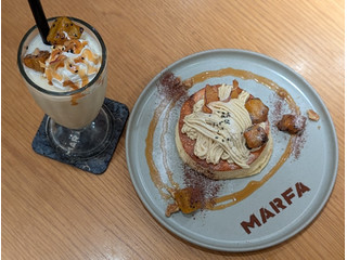 「MARFA CAFE スイートポテトキャラメルシェイク」のクチコミ画像 by ばぶたろうさん