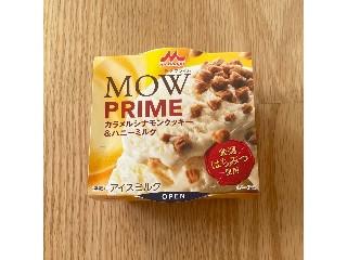 MOW PRIME カラメルシナモンクッキー＆ハニーミルク