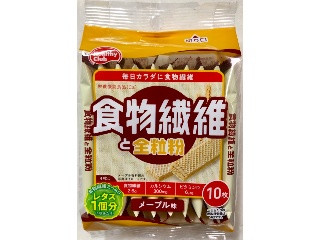 食物繊維と全粒粉 ウエハース