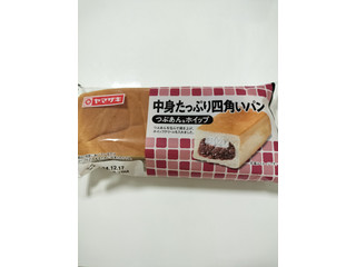 中身たっぷり四角いパンつぶあん＆ホイップ＜山崎製パン