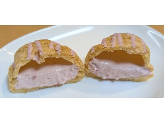 「セブン-イレブン いちごのシュークリーム」のクチコミ画像 by はるなつひさん