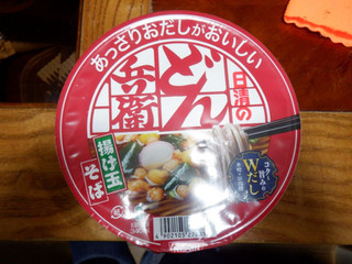 「日清食品 日清のあっさりおだしがおいしいどん兵衛 揚げ玉そば カップ70g」のクチコミ画像 by 相模道灌さん