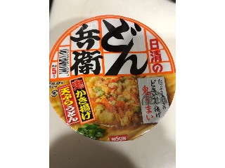 日清のどん兵衛 かき揚げ天ぷらうどん