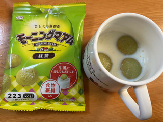 「不二家 モーニングマアム 抹茶 袋50g」のクチコミ画像 by ぐるめっちさん