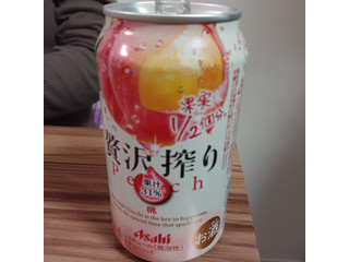 「アサヒ 贅沢搾り 桃 缶350ml」のクチコミ画像 by 鉄腕子さん