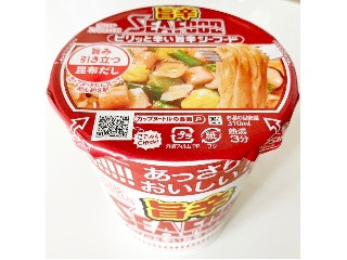 あっさりおいしいカップヌードル 旨辛シーフード