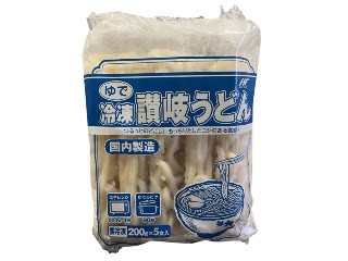 ゆで冷凍讃岐うどん