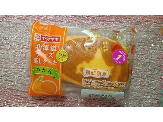 北海道チーズ蒸しケーキ みかん